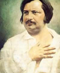 Portrait d'Honoré de Balzac.
