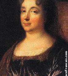 Portrait de Madame de La Fayette, réalisé en 1693 par François de Troy (1645-1730), Château de Chambord.