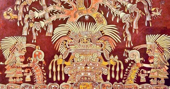 Tlaloc, dieu aztèque de la Pluie